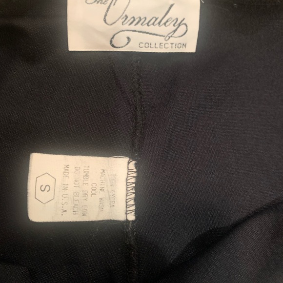 Black shiny bike shorts - Picture 2 of 2